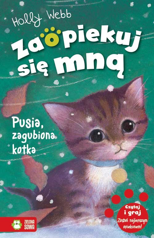 Pusia zagubiona kotka zaopiekuj się mną