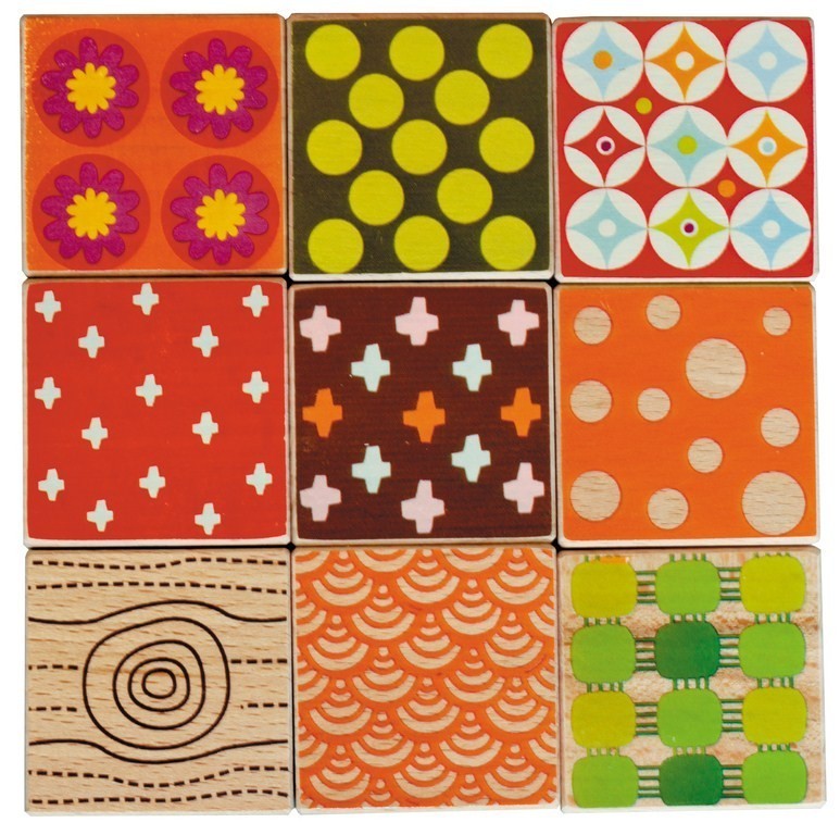 WOODOURS Klocki Wielofunkcyjne Miś 1+