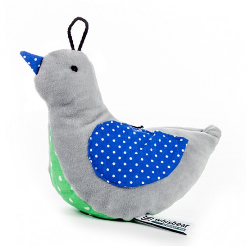 Whisbird Szumiący Ptaszek (szary) - 0+