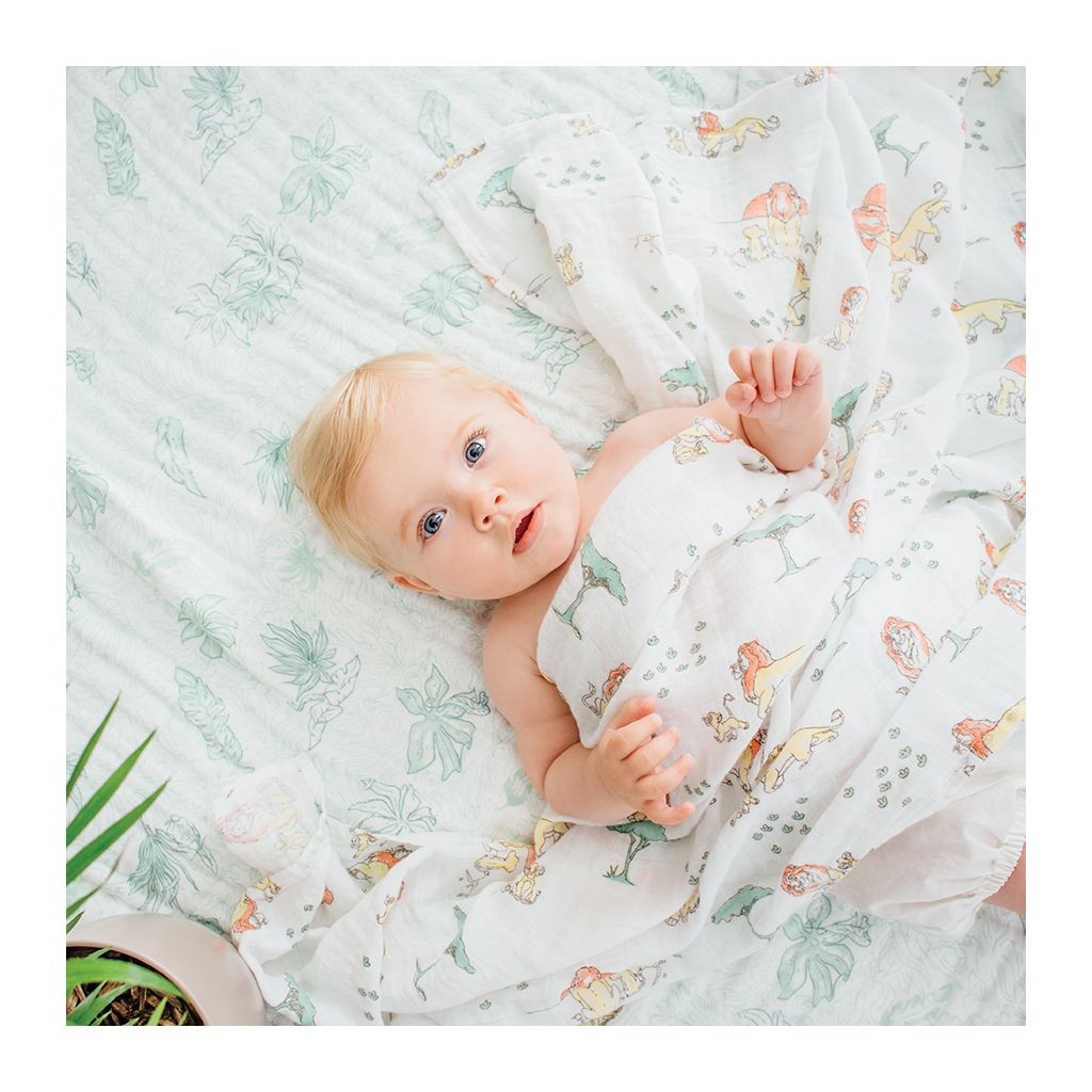 Aden & Anais Otulacz Muślinowy Disney Król Lew 4 szt.