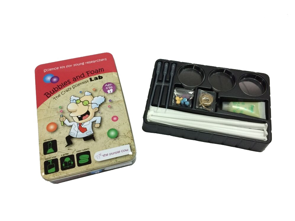 Zestaw Eksperymentów Bańki i Piana dla Dzieci 5+ | Fabryka Wafelków