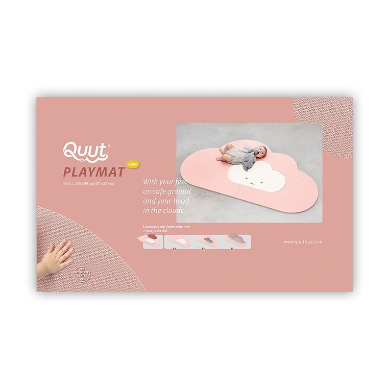 Quut Mata Piankowa Chmurka Playmat Blush Rose 0+