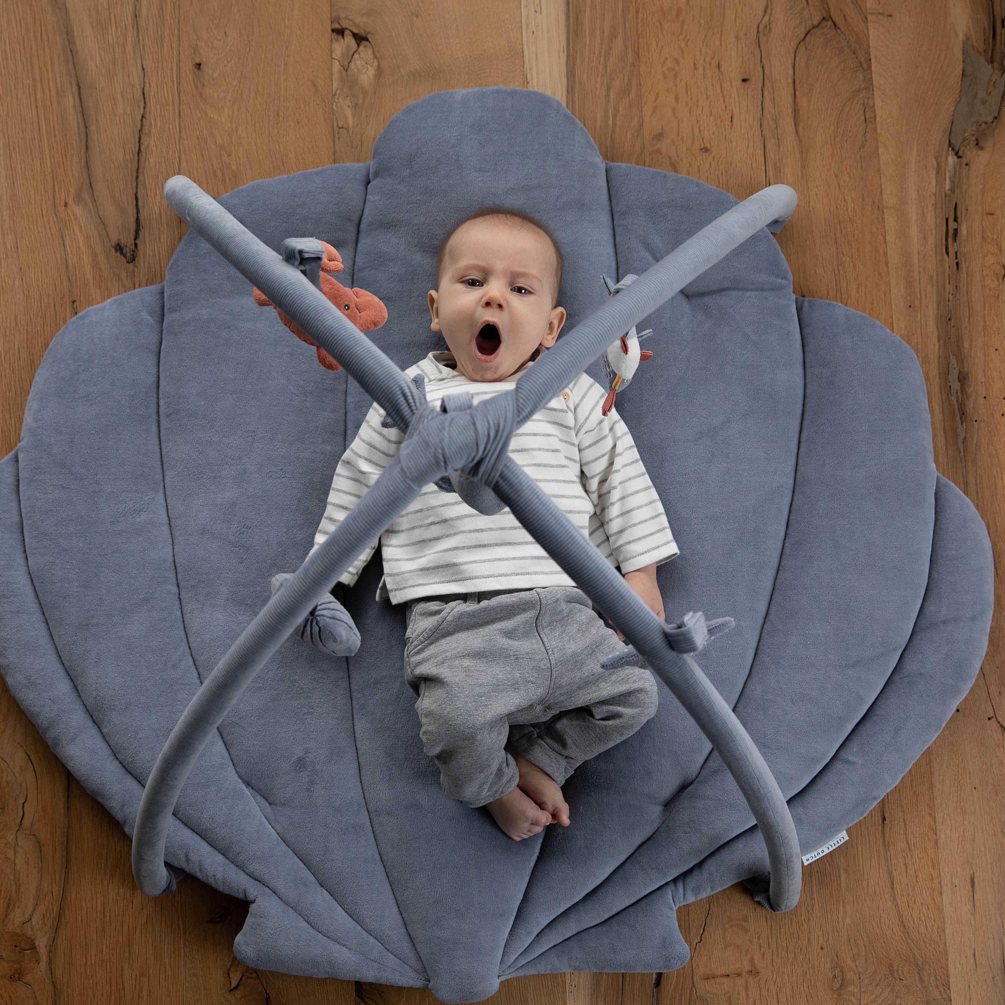 Little Dutch Mata Edukacyjna Ocean Błękit 0+ | Fabryka Wafelków