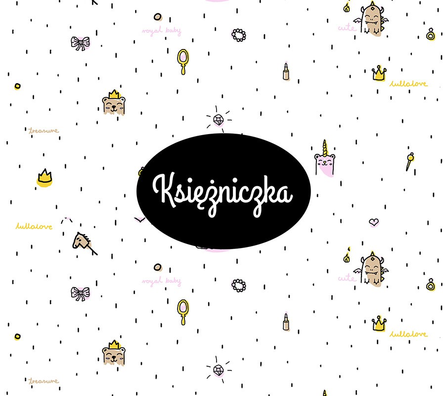 Lullalove Przytulanka Księżniczka DouDou Bambusowa 0+