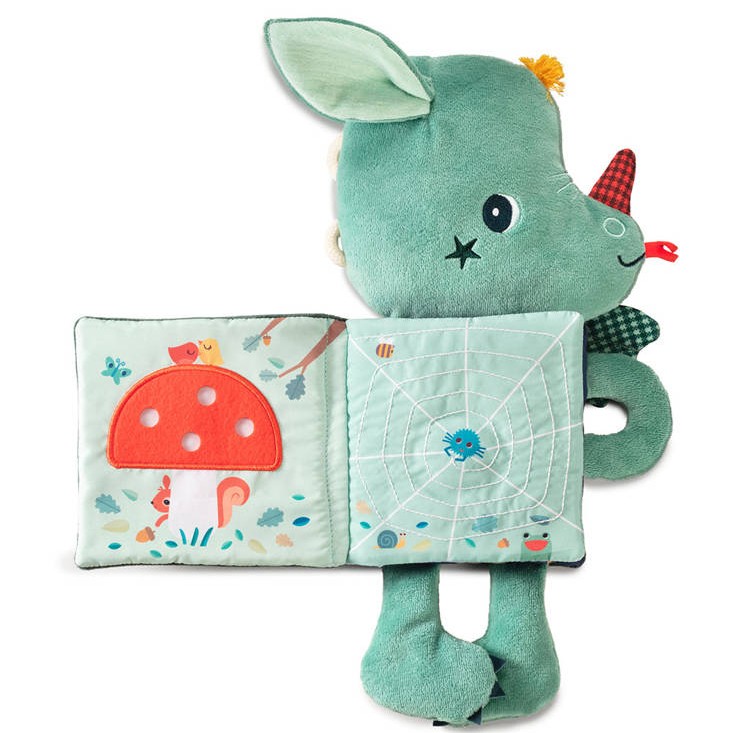 Lilliputiens Przytulanka ze Smoka Joe i książeczką 3m+