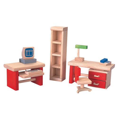 Plan Toys Mebelki Pokój Biurowy Neo dla lalek 3+