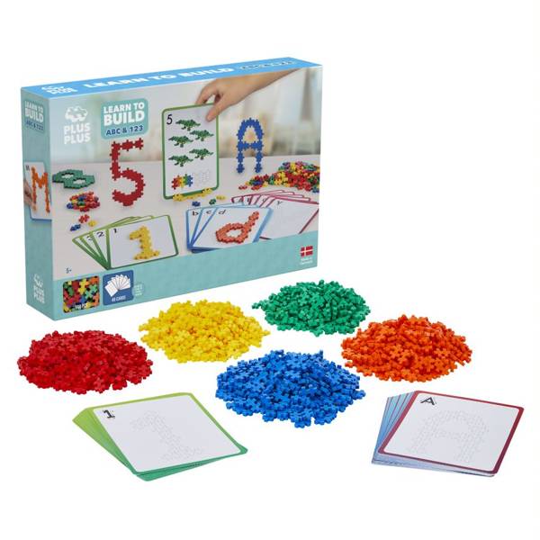 Plus-Plus Mini Mix 600 szt. Klocki z Kartami Pracy 5+