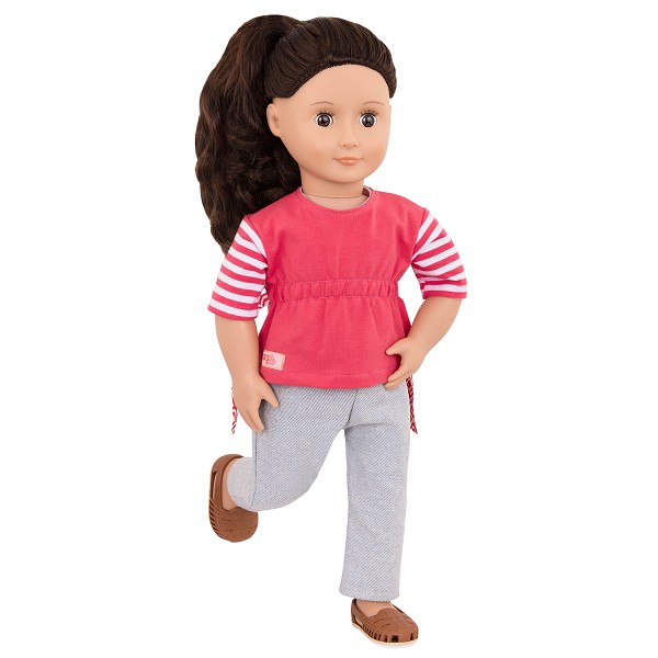 Our Generation Lalka Rayna 46cm z Food Truckiem 3+