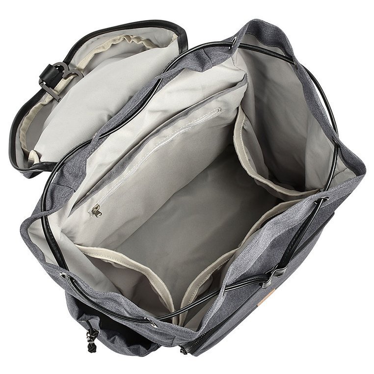 Beaba Plecak dla mamy Vancouver dark grey - pojemny, funkcjonalny