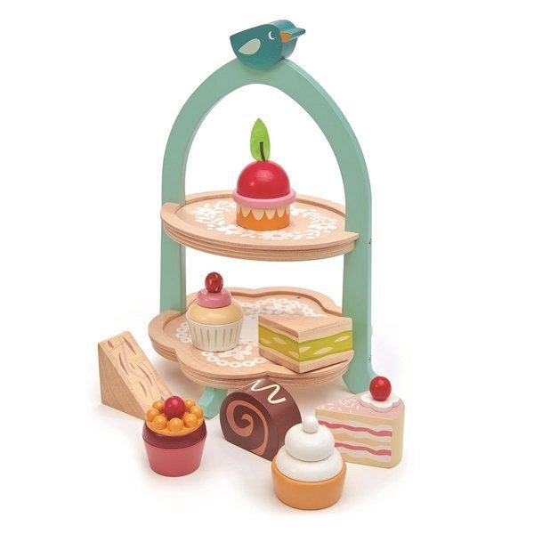 Tender Leaf Toys Patera z Przekąskami Mini Chef 3+