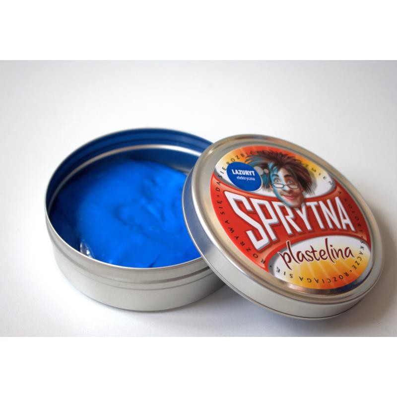 Sprytna Plastelina Lazuryt 80g - Antystresowa 3+