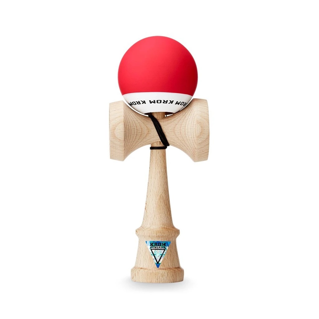 Krom Kendama POP Red - Zabawka Zręcznościowa 6+