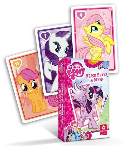 Gra Czarny Piotruś Memo Premium My Little Pony 3+