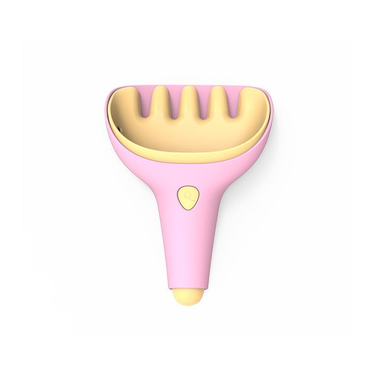 Quut Zestaw łopatka + grabki Raki Banana Pink 1+