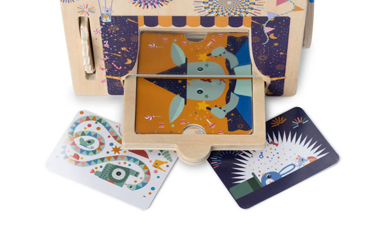 Lilliputiens Domek Iluzjonisty Drewniany 1+