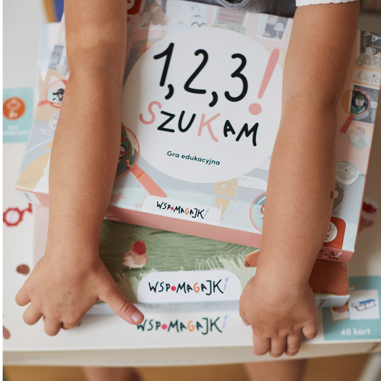 Wspomagajki 1,2,3! Szukam Karty Edukacyjne 3+