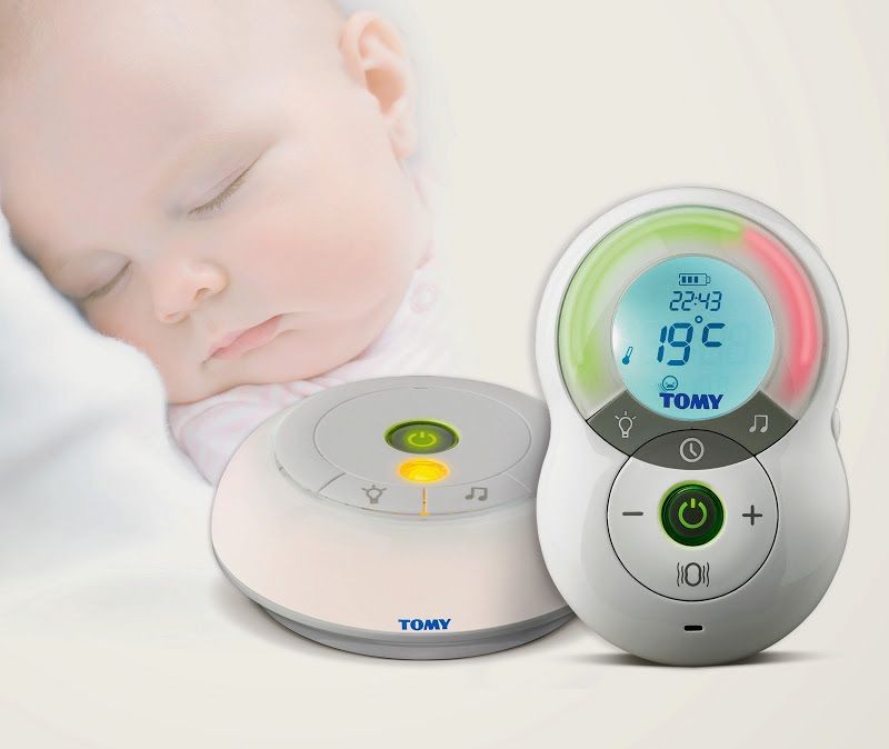 Niania elektroniczna TOMY TF550 DECT zasięg 350m | Bezpieczeństwo