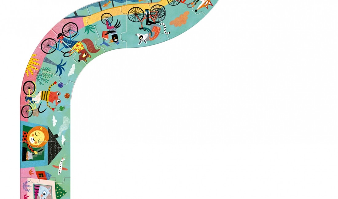 Londji Puzzle Mój Rower 100el 6+