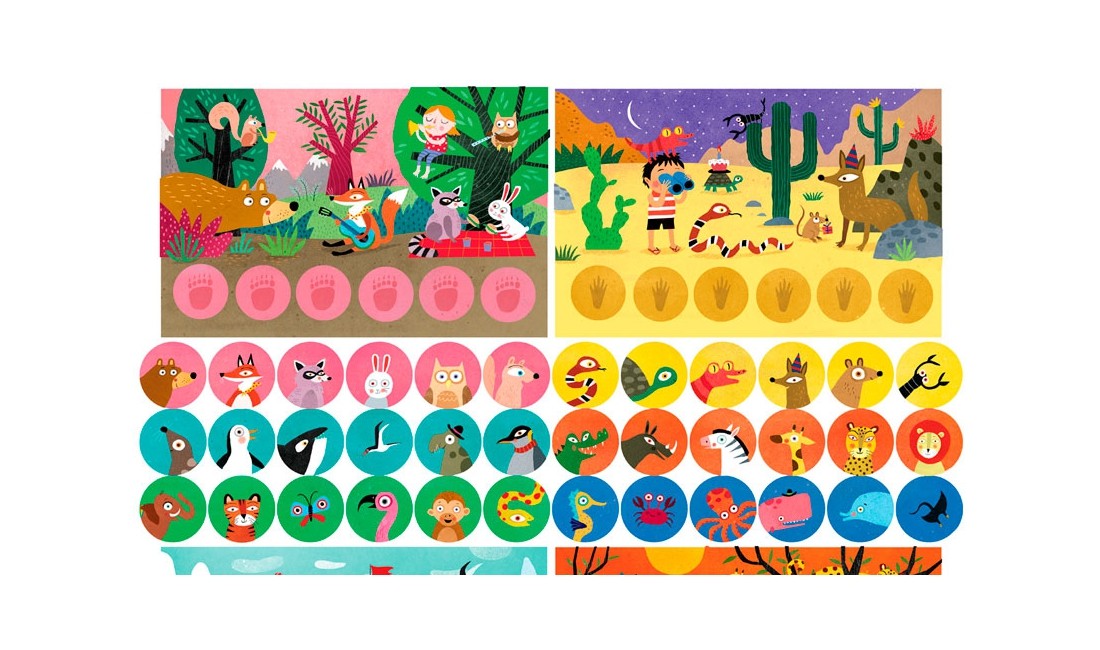 Londji Lotto Habitats Gra Planszowa 3+