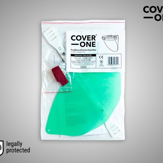 Przyłbica ochronna Cover One uchylna uniwersalna