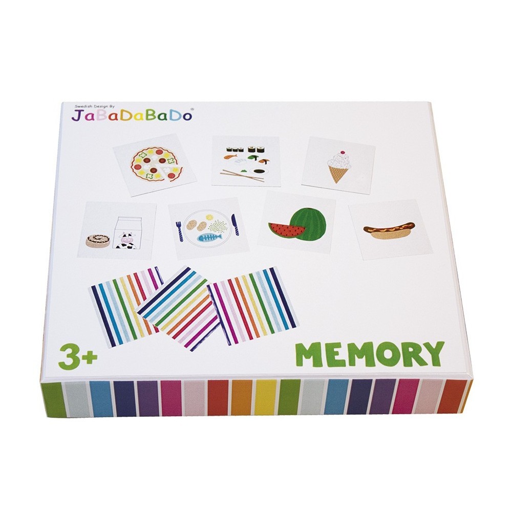JaBaDaBaDo Gra Memory Jedzenie 3+