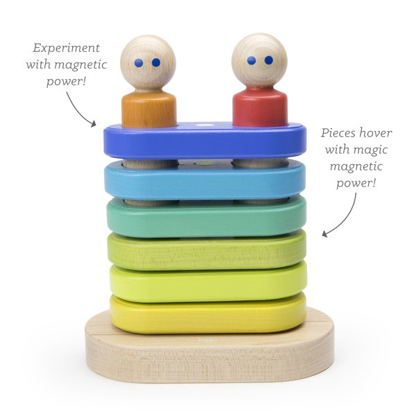 Tegu, Drewniane klocki magnetyczne BABY & TODDLER Magnetyczna Układanka