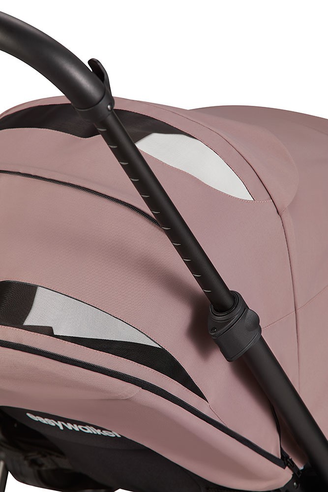 Easywalker, Charley Wózek głęboko-spacerowy Desert Pink (zawiera stelaż i siedzisko z budką)