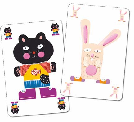 Djeco MiniMatch Gra Karciana 3+