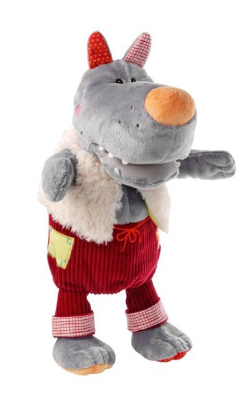 Lilliputiens Wilk Nicolas i 3 Świnki Pacynki