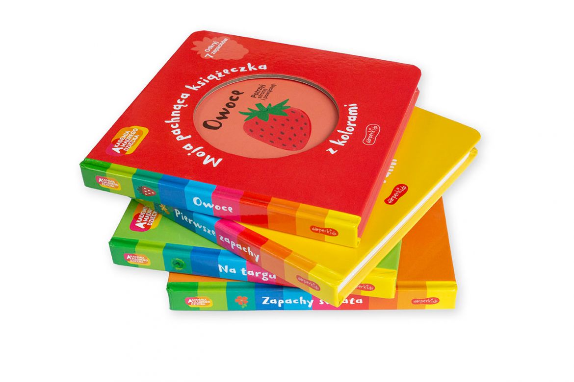 Zapachy świata. Moja pachnąca książeczka z kolorami, Mr Iwi