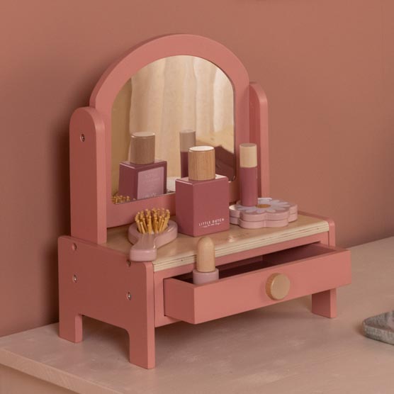 Little Dutch, Drewniana toaletka dla dziewczynki