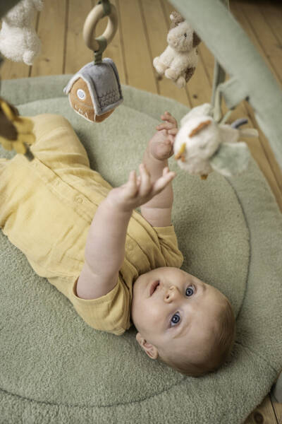 Little Dutch Mata Edukacyjna z Pałąkiem Little Farm 0+