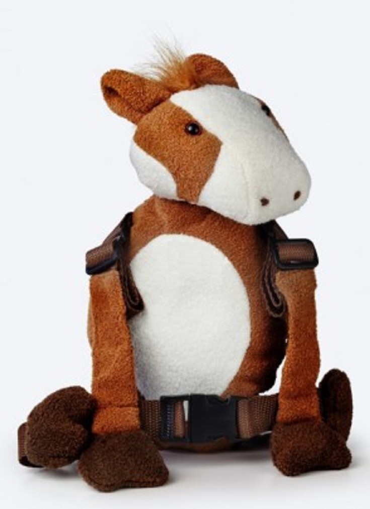 Goldbug Plecak ze smyczą Konik 18m+