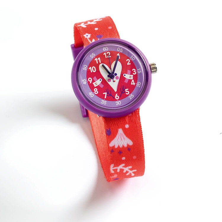 Djeco Zegarek dziecięcy SERCA - Edukacyjny 3+