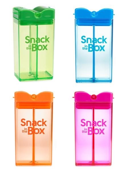 Drink In The Box SNACK IN THE BOX Pojemnik na przekąski pomarańczowy