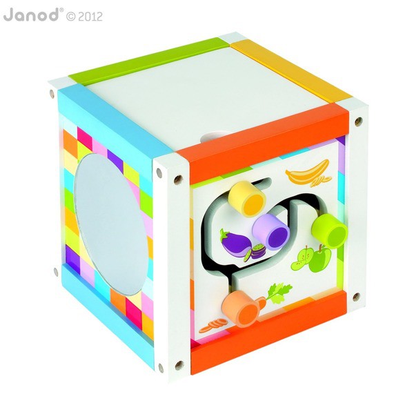 Janod Kostka Edukacyjna Multi Activity Box 12m+