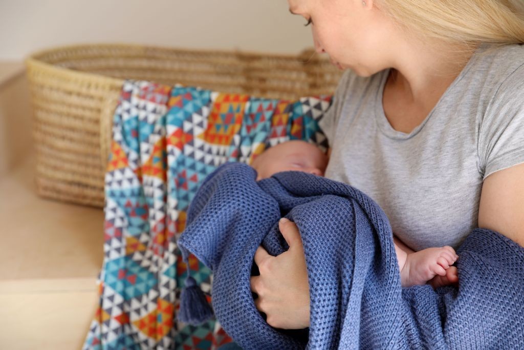 Bambusowa chusta Ethnic dla niemowląt 0+