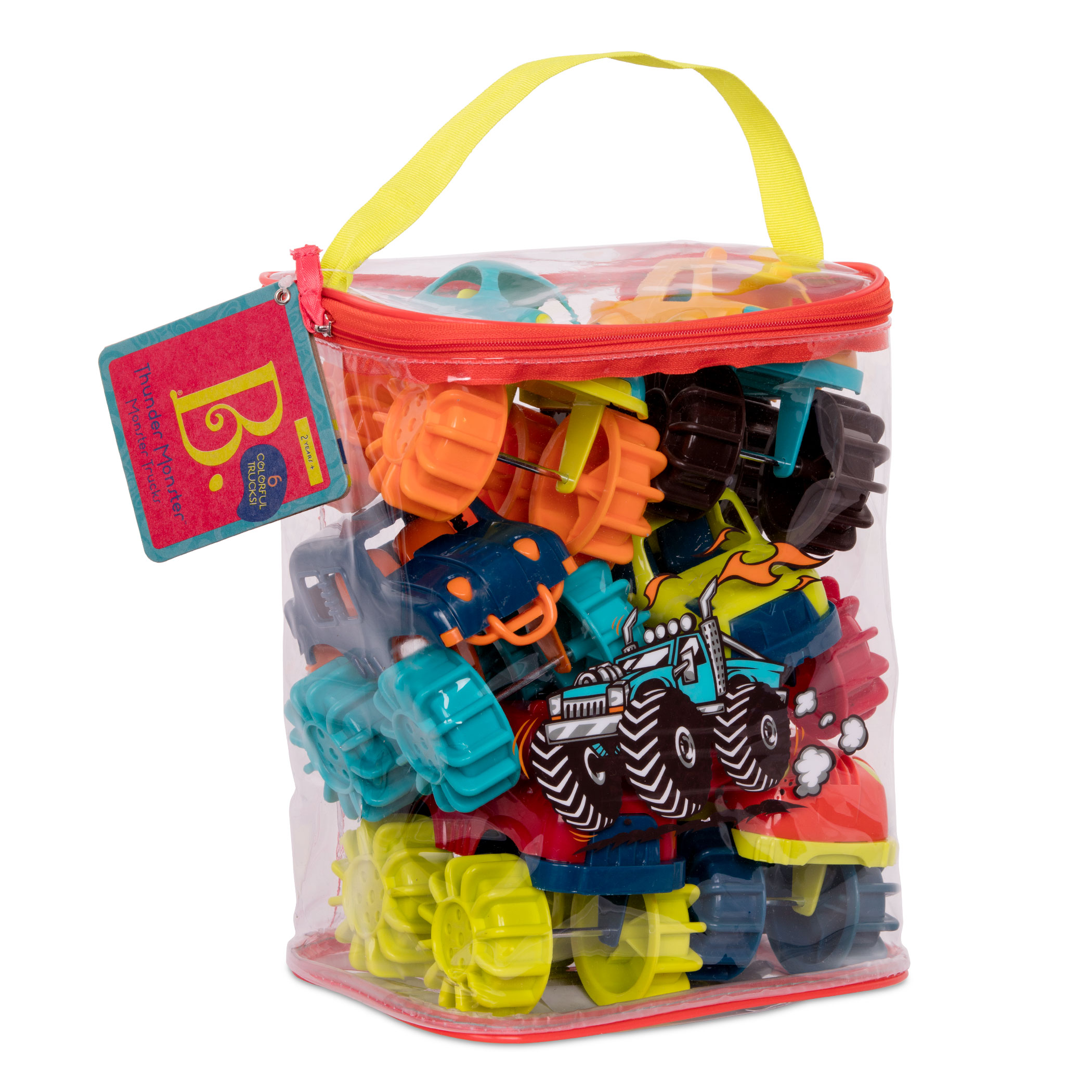 Btoys Zestaw 6 Monster Trucków 18m+