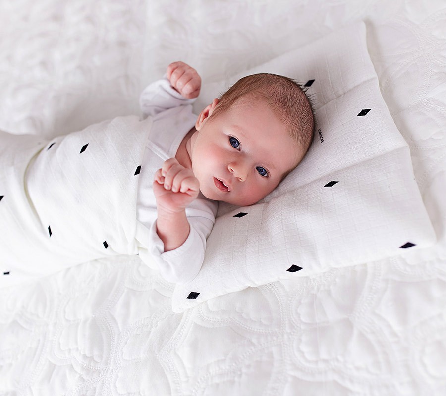 Lullalove Otulacz Muślinowy 100x100cm Romby