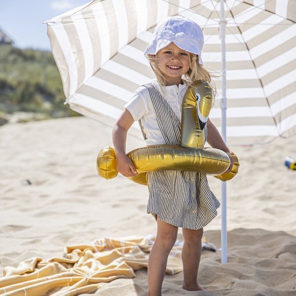 The Swim Essentials Dmuchany Łabędź Złoty 120cm 3+