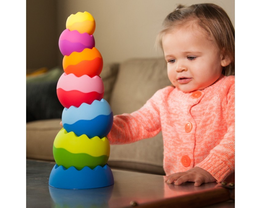 Fat Brain Toy Kule Tobbles Neo - Zabawka Sensoryczna 1+