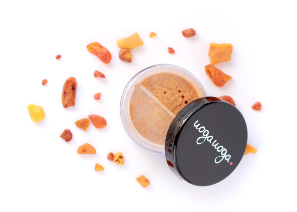 Uoga Uoga, Naturalny puder mineralny nr 637 AMBER SAND, 8g