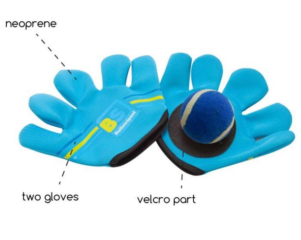 Zestaw Rękawice z Piłką - Zabawa Aktywna 3+