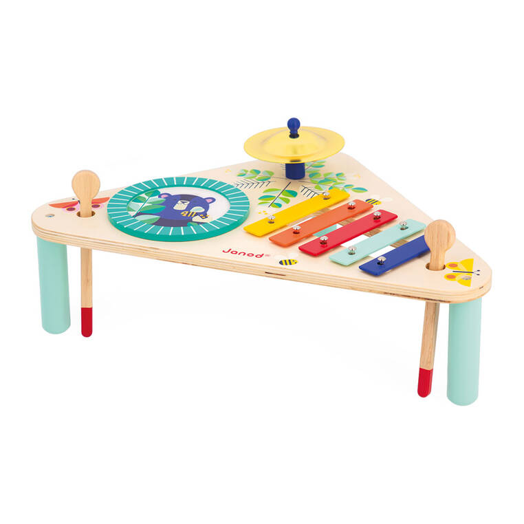 Janod Stolik Muzyczny Gioia Drewniany 12m+