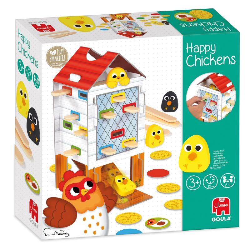 Goula Gra Rodzinna Happy Chickens 3+
