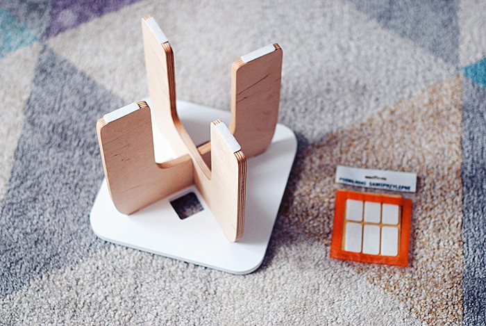 Planeco Biurko Kajtek z Taboretem Białe 1+