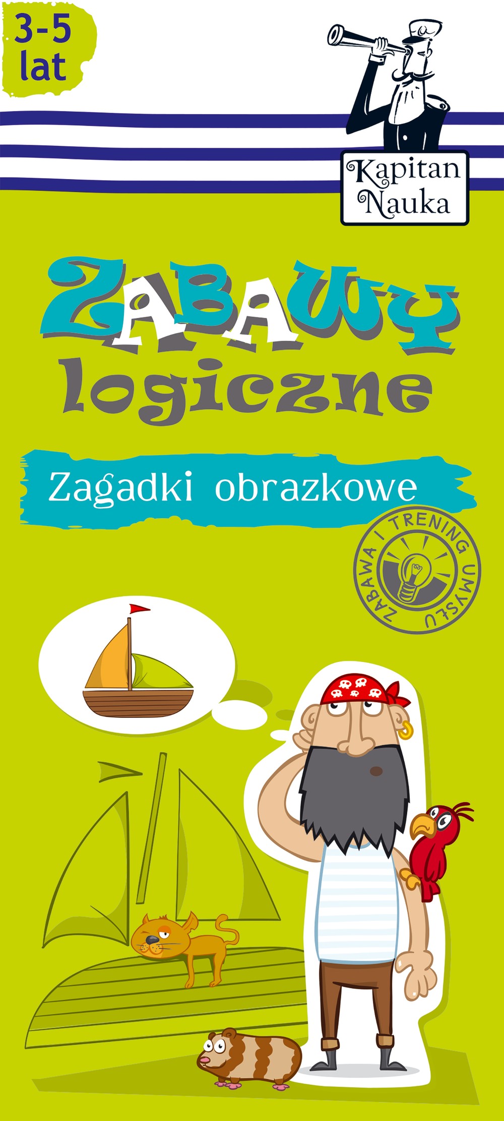 Zabawy logiczne 3-5 lat - zagadki obrazkowe | Edgard