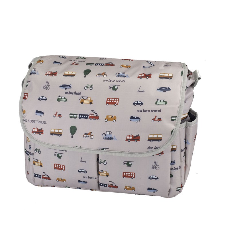 My Bag's, Torba do wózka Flap Bag We Love Travel