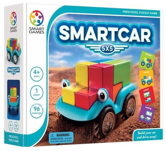 Smart Games Gra Auto 3D - Logiczna Zabawa 3+