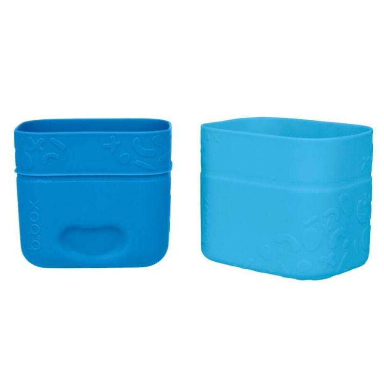 B.Box Pojemniczki silikonowe na przekąski Ocean 2 szt. 150/170 ml